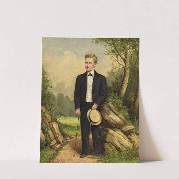 Portrait of a Boy by William Aiken Walker