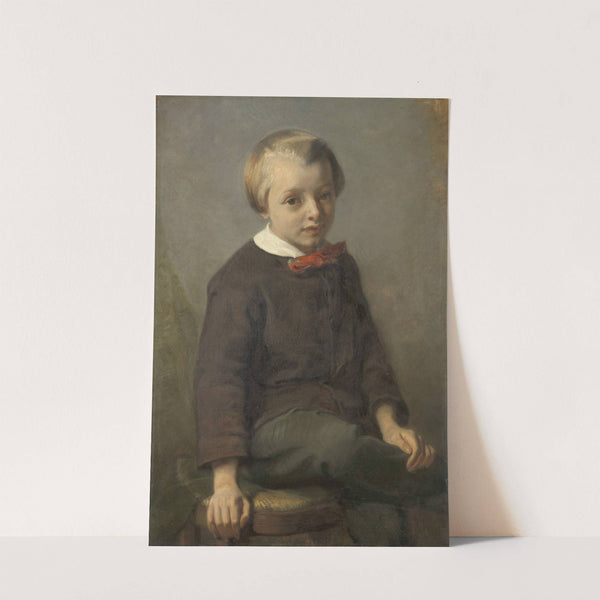Portrait of a Boy by August Allebé