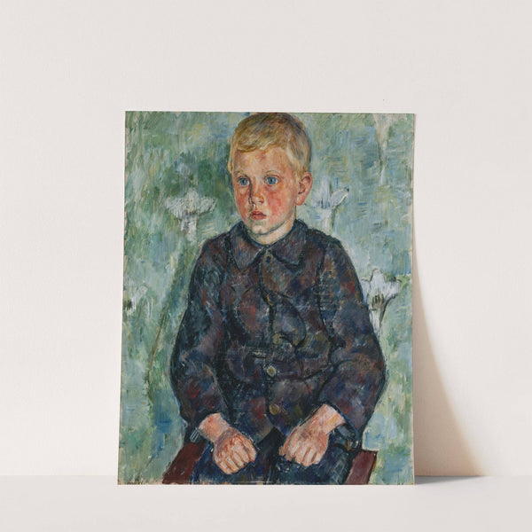 Portrait of a Boy (early 1900s) by Birger Simonsson