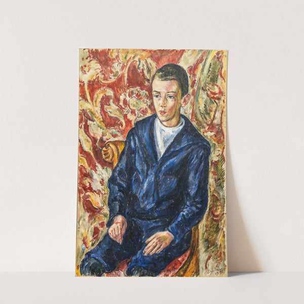 Portrait of a Boy by Gösta Sandels