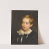 Portrait of a boy by John Wood