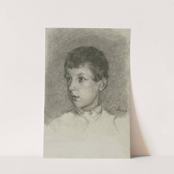 Portrait of a boy (1893) by Louis Eysen