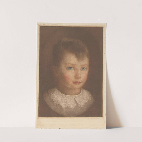 Portrait of a boy by Heinrich M. Krabbé