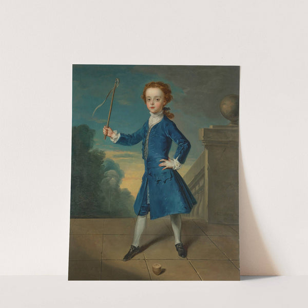 Portrait of a boy (1740) by Philippe Mercier