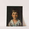 Portrait of a boy by Wacław Józef Koniuszko