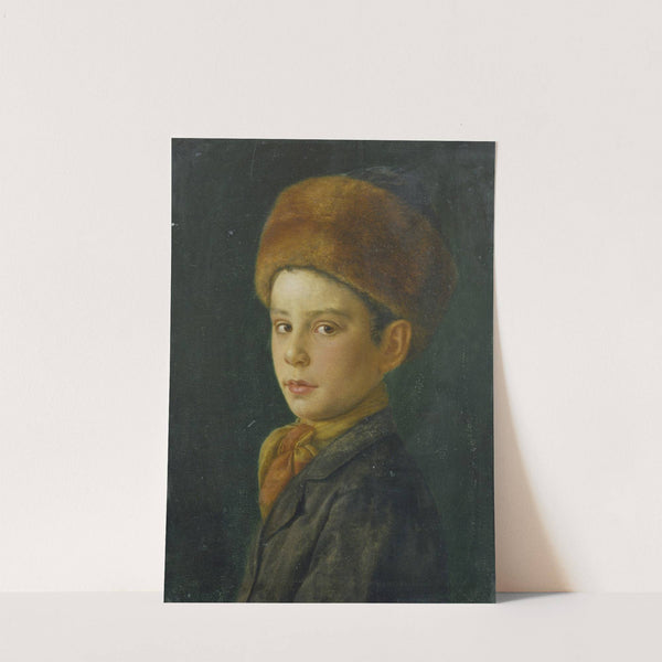 Portrait Of A Boy by Isidor Kaufmann
