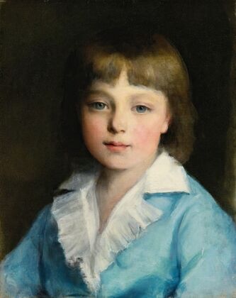 Portrait Of A Boy In Blue — size preview