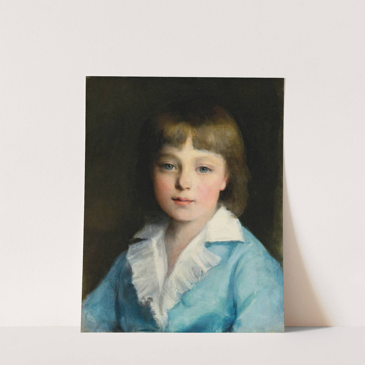 Portrait Of A Boy In Blue by Circle of Pierre-Auguste Renoir