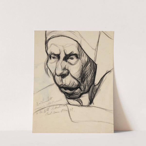 Portrait of a Breton woman by Roderic O'Conor