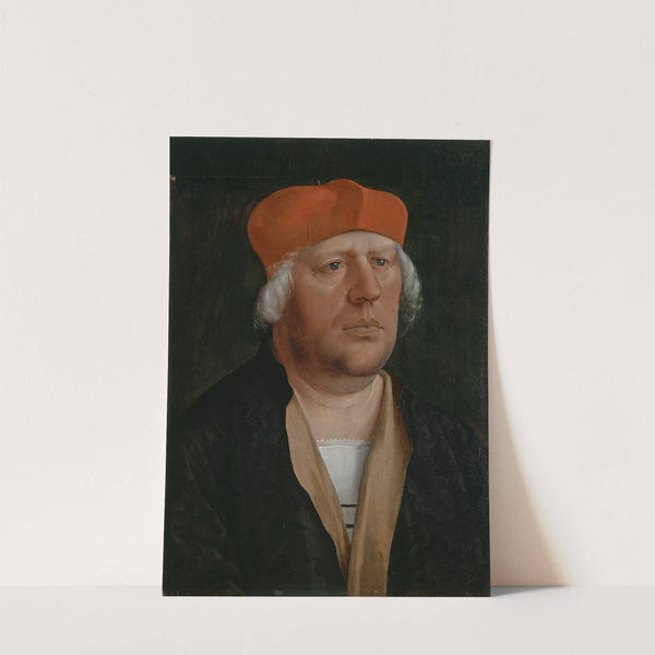 Portrait of a Canon (probably Canon Johann Rieper of Brixen) (c.1520) by Marx Reichlich
