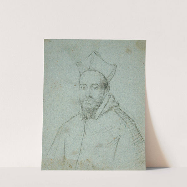 Portrait of a Cardinal by Ottavio Leoni