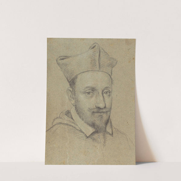 Portrait of a Cardinal (Alessandro Peretti Montalto) by Ottavio Leoni