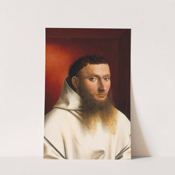 Portrait of a Carthusian (1446) by Petrus Christus
