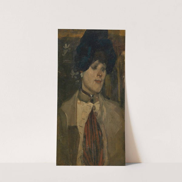 Portrait of a Chanteuse by George Hendrik Breitner