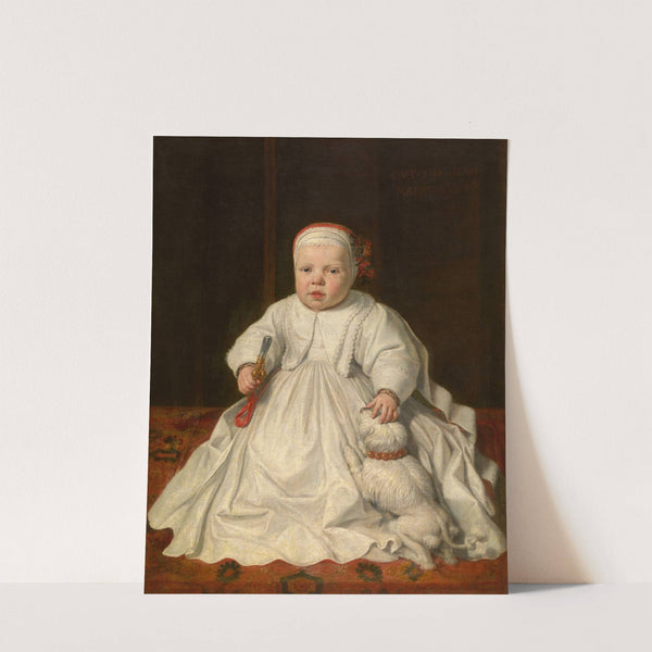 Portrait of a Child (1645) by Peter van Lint