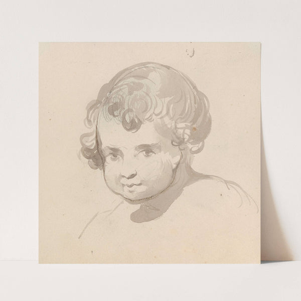 Portrait of a Child by Nicaise De Keyser