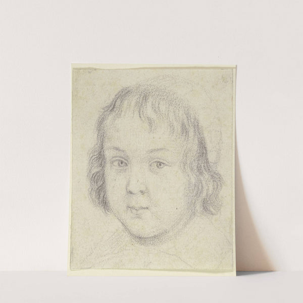 Portrait of a child by Robert Nanteuil