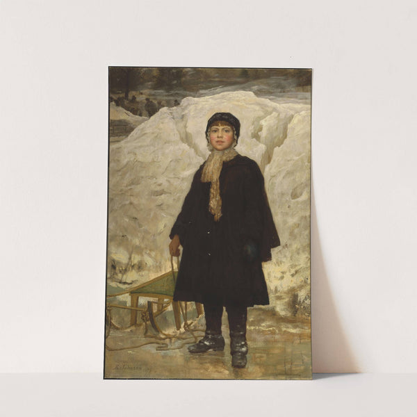 Portrait Of A Child by Eastman Johnson