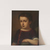 Portrait of a child by Gyula Benczúr