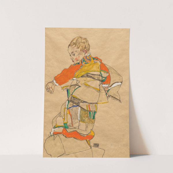 Portrait of a Child (Anton Peschka, Jr.) (1916) by Egon Schiele