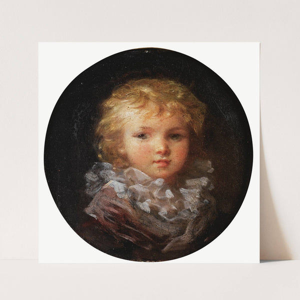 Portrait Of A Child by Marguerite Gérard