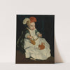 Portrait Of A Child With A Red Squirrel by Peter van Lint