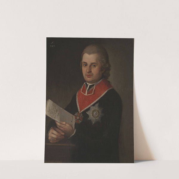 Portrait of a clergyman (1812) by Maciej Topolski