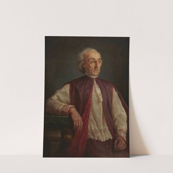 Portrait of a Cleric by Giuseppe Cades