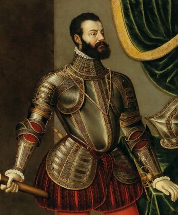 Portrait Of A Commander (Alfonso D’Avalos, Marchese Del Vasto)