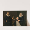 Portrait of a Family by Cornelis van der Voort
