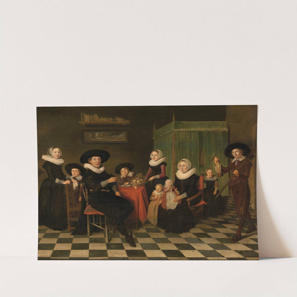 Portrait of a Family by Anthonie Palamedesz.