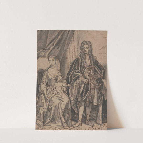 Portrait of a Family, called John Sheffield, Duke of Buckingham, and Family by Robert Byng