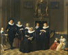 Portrait Of A Family In An Elegant Interior