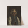 Portrait of a Farmer from Voss (1855) by Adolph Tidemand