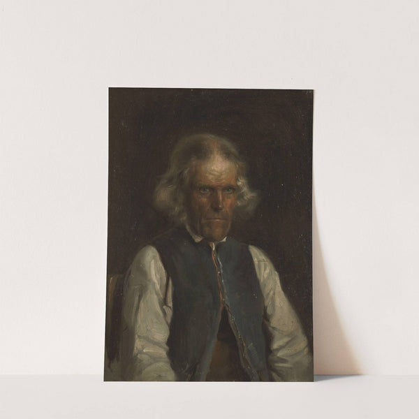 Portrait of a Farmer from Voss (1855) by Adolph Tidemand
