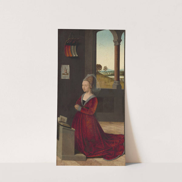 Portrait of a Female Donor by Petrus Christus