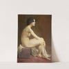 Portrait Of A Female Nude by Glyn Warren Philpot
