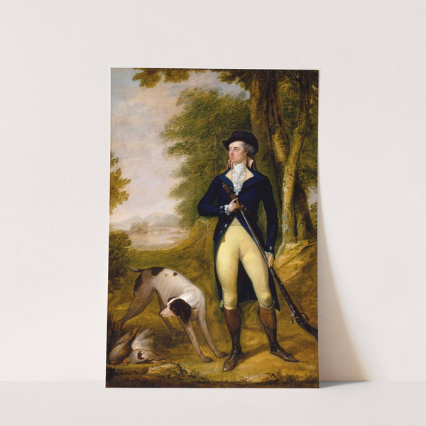 Portrait of a Gentleman by Hugh Douglas Hamilton