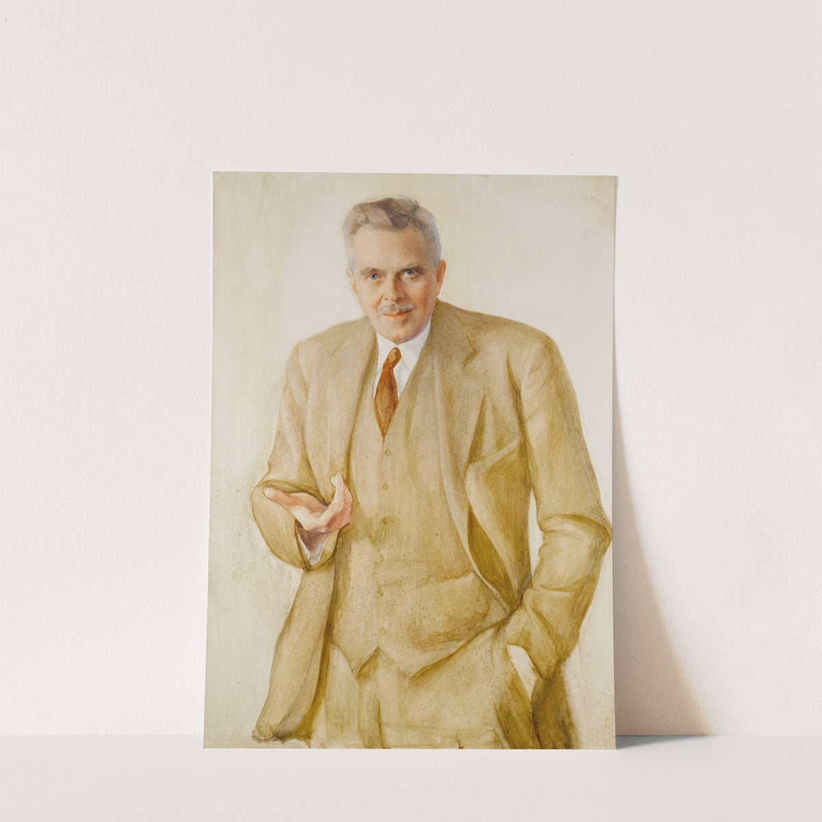 Portrait of a gentleman by Saveli Abramovich Sorin
