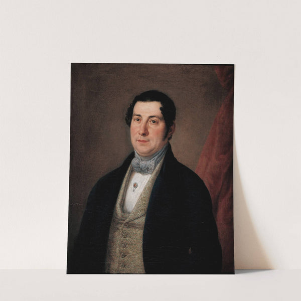 Portrait of a Gentleman by Antonio María Esquivel