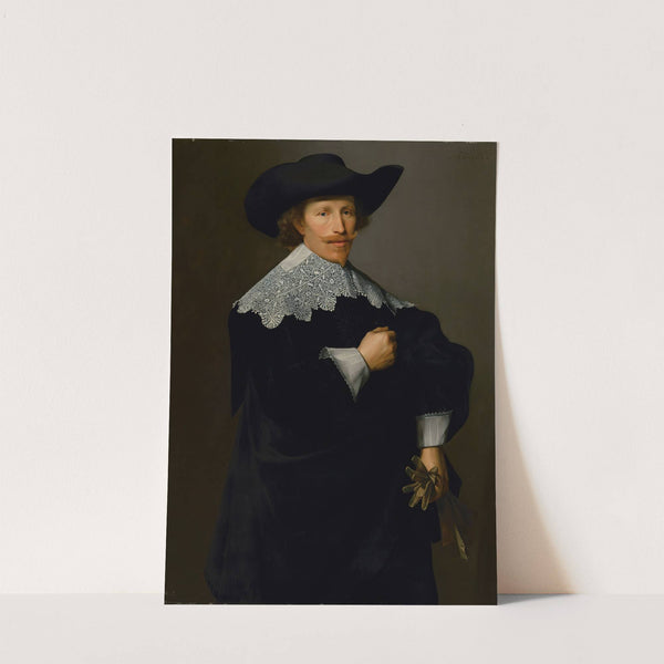 Portrait of a gentleman by Nicolaes Eliasz. Pickenoy