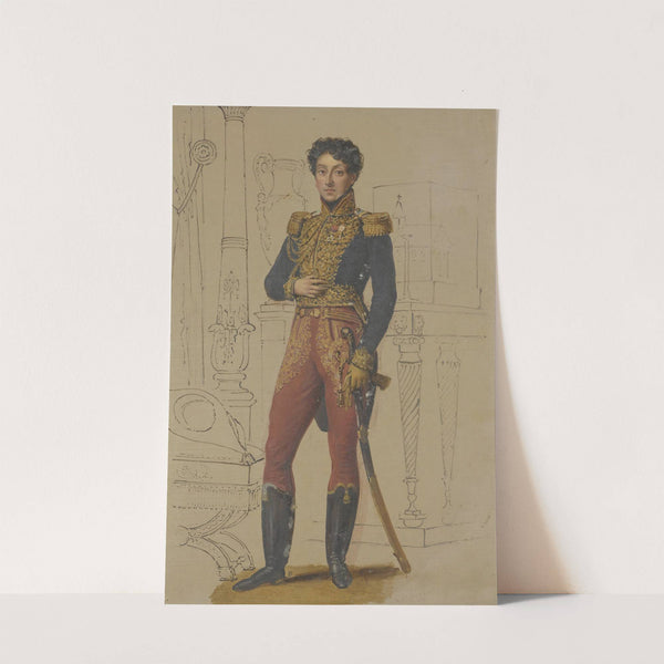 Portrait of a Gentleman by Alexandre-Jean Dubois-Drahonet