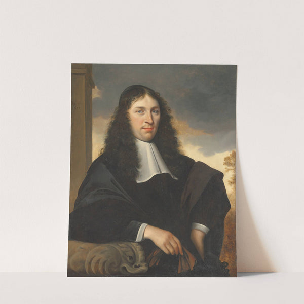 Portrait of a gentleman (1672) by Anthonie Palamedesz.