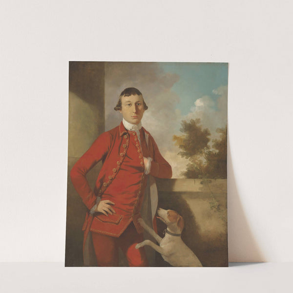 Portrait of a gentleman, a member of the Oman family by Tilly Kettle