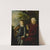 Portrait of a gentleman and a boy in a landscape by Hugh Barron