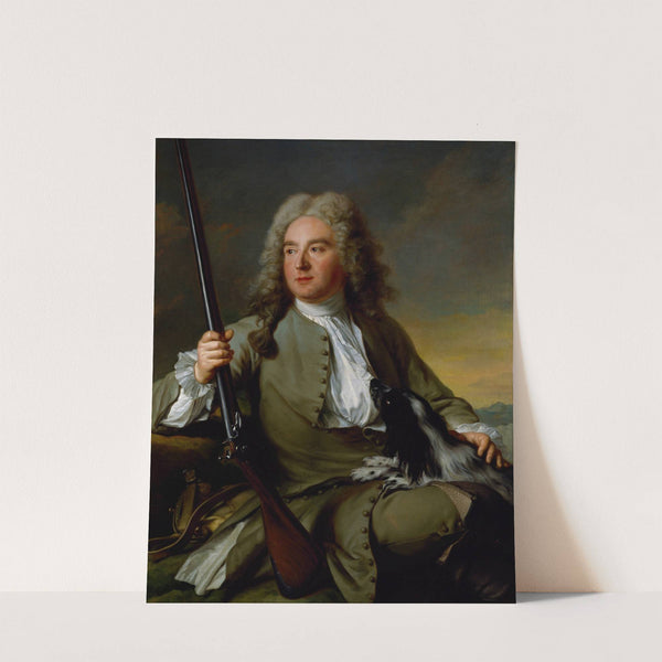 Portrait of a Gentleman as a Hunter by Jean-Marc Nattier