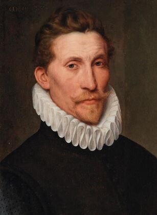 Portrait Of A Gentleman, Bust-Length, In A White Ruff