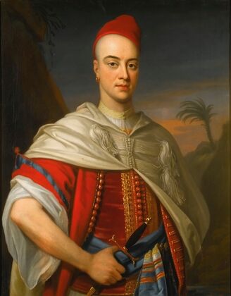 Portrait Of A Gentleman In Moroccan Dress