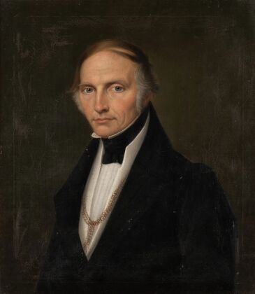 Portrait of a gentleman in tailcoat