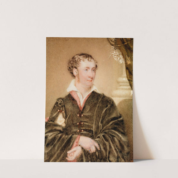 Portrait of a Gentleman in Theatrical Costume (1830) by Samuel Lover